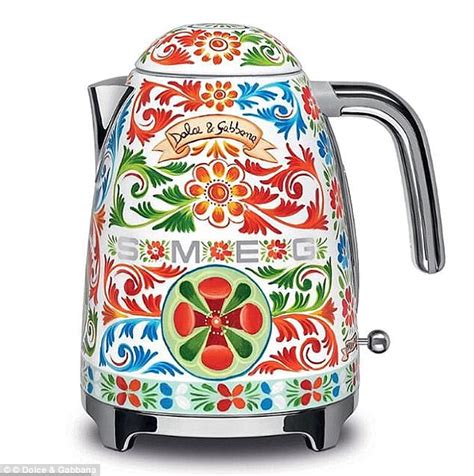 dolce gabbana smeg kettle|dolce and gabbana toaster sale.